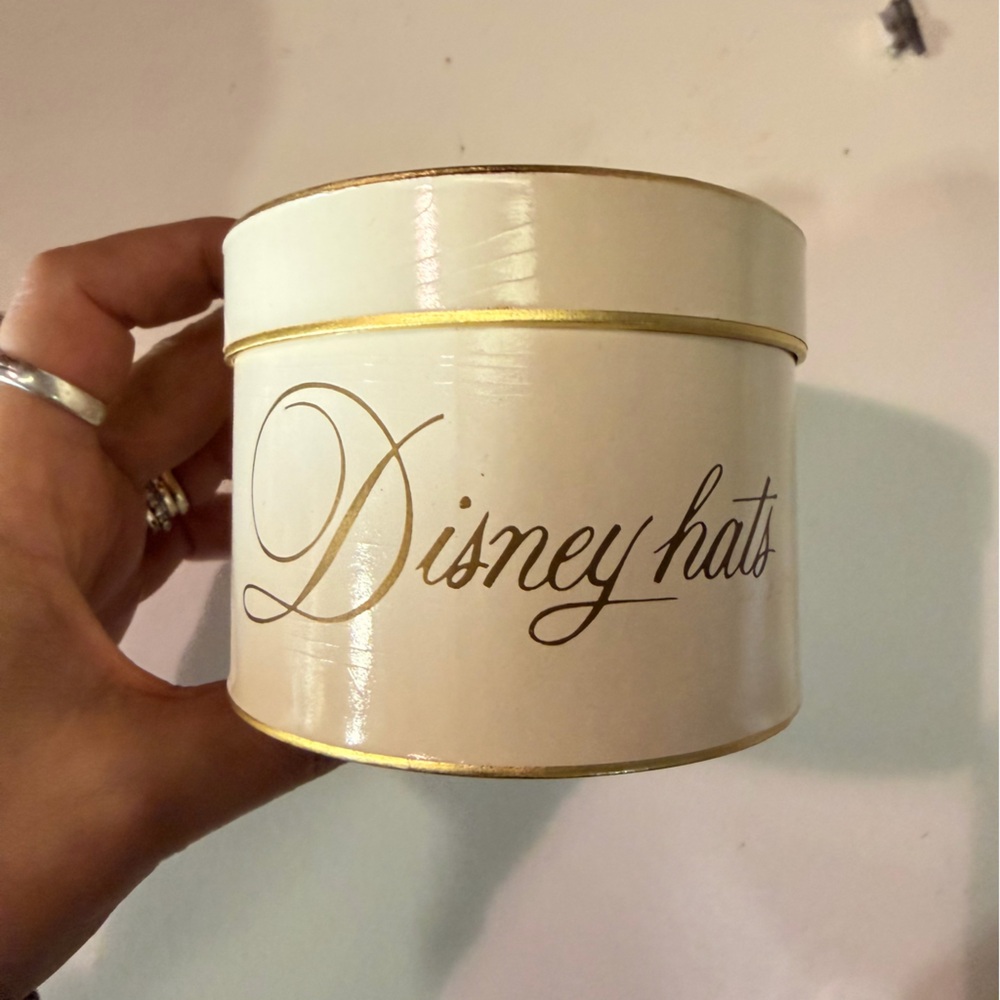 Vintage Disney Mini Felt Hat in Original Box | 1960s Souvenir
